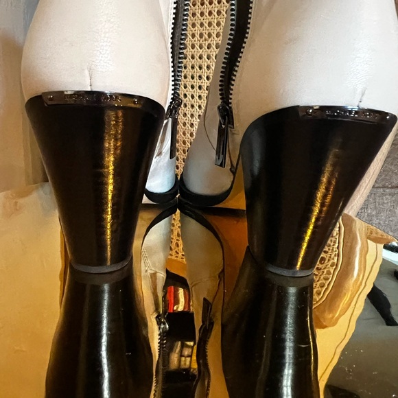 Michael Kors White Studded Boots - Picture 5 of 10